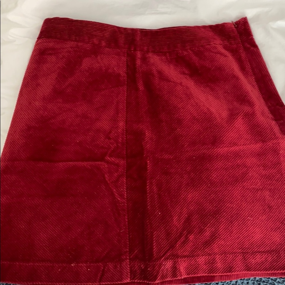 Corduroy skirt